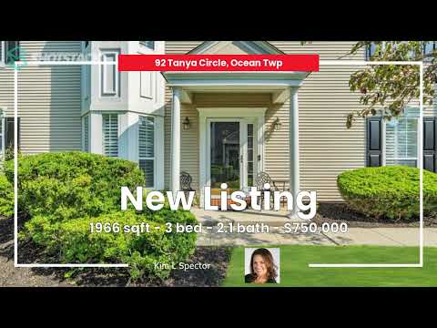 92 TANYA CIRCLE, Ocean Twp, NJ home video tour