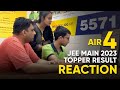JEE Main 2023 Topper Result Reaction  AIR 4  Malay Kedia  ALLENJEE