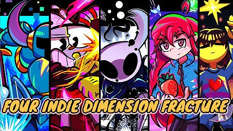 Four Indie Dimension Fracture | Four Way Fracture But Indie Cross Characters Sing It
