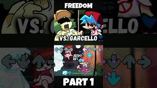 FNF - VS. GARCELLO [PART 1|Freedom] [PACKWATCHED] (FNF MOD) #shorts