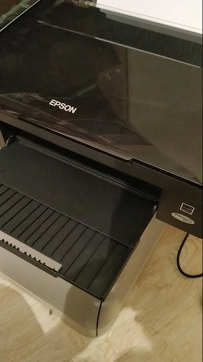 Epson tx117 - YouTube