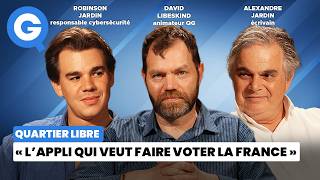 « L'appli qui veut faire voter la France », avec Alexandre et Robinson Jardin