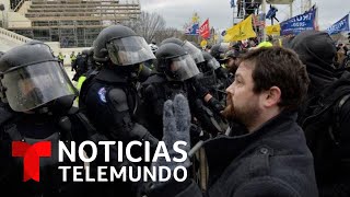 Washington D.C. en toque de queda tras la toma del Capitolio | Noticias Telemundo