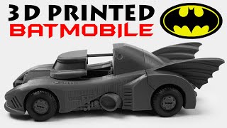 3D Printed 1989 Batmobile