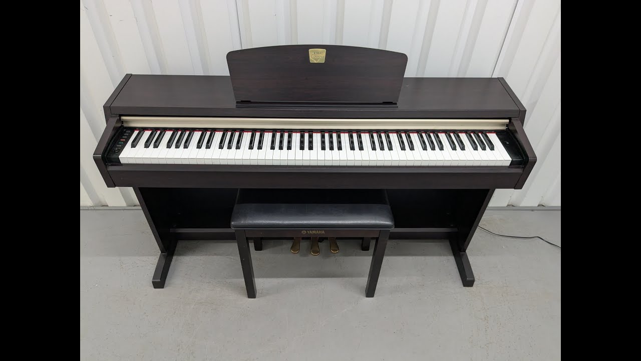 Yamaha Clavinova CLP-220 digital piano and stool in rosewood stock 