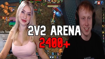 2400+ 2v2 Arena with Snowmixy - Windwalker Monk PvP Shadowlands 9.0.5
