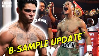 UPDATE! RYAN GARCIA B-SAMPLE PROBLEMS SHOCK INTERNET! DEVIN HANEY GOT CHEATED CONFIRMED RUMORS FAKE?