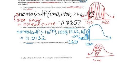 Section 7.2 part 2 - Statistics and the normal distribution