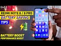 Redmi Note 8 Pro Tips Battery Boost Saving Optimization in Hindi