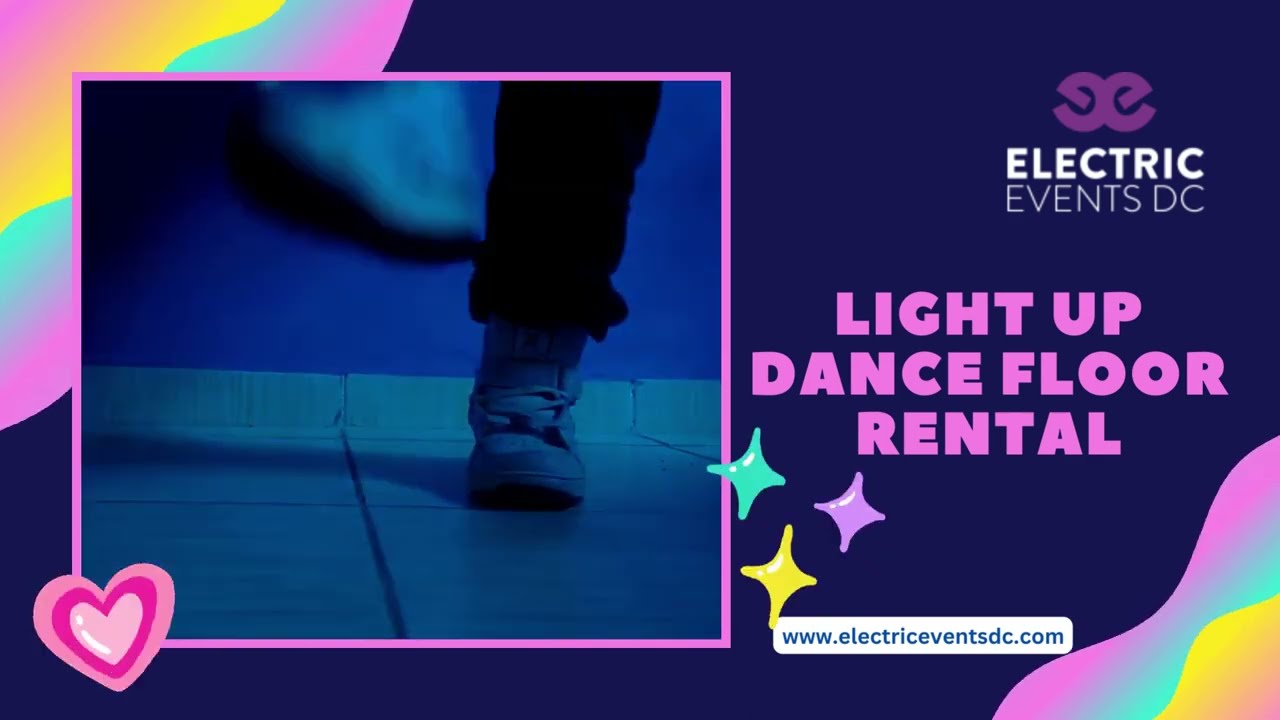 Light UP Dance Floor Rental