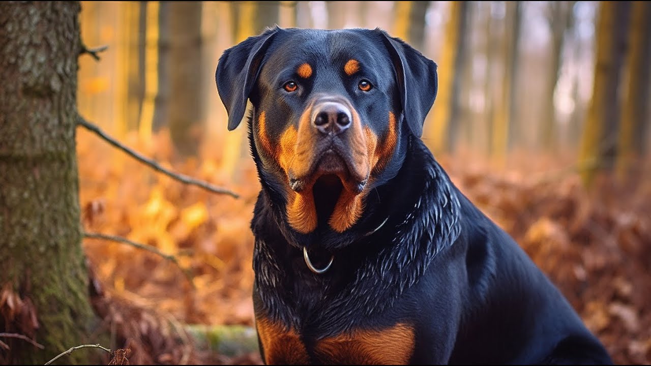 Rottweilers are known for their strength, loyalty, and protective