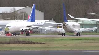 Many Planes On Twente Airport (EHTW)!!