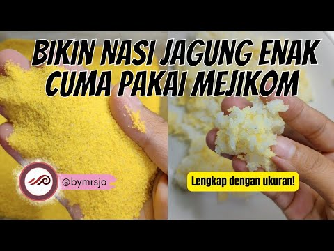Tutorial Masak Nasi Jagung Di Magic Com