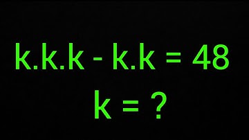How To Find k | Olympiad Math Exponential Problem | Math Master Plus 