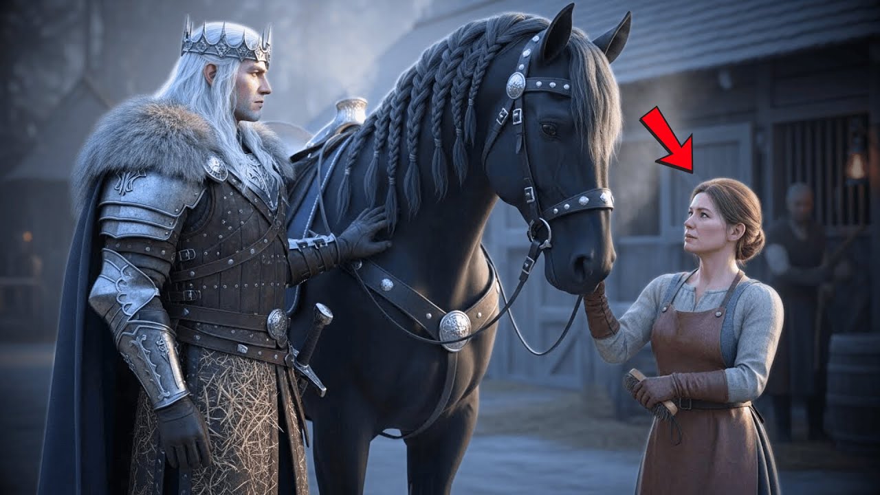 The Wolf King Chose No Rider for His Steed — Until the Shy Stable Girl Approached