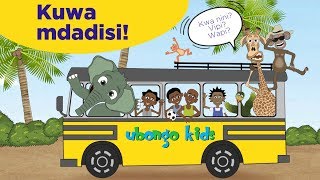 Kuwa Mdadisi na Ubongo Kids! | Katuni za elimu burudani kwa Kiswahili