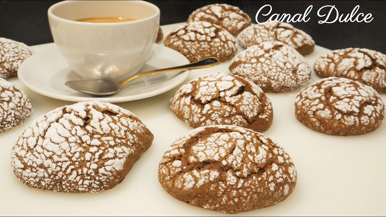 GALLETAS DE CHOCOLATE SÚPER ESPONJOSAS RECETA FÁCIL / SUPER FLUFFY CHOCOLATE COOKIES EASY RECIPE
