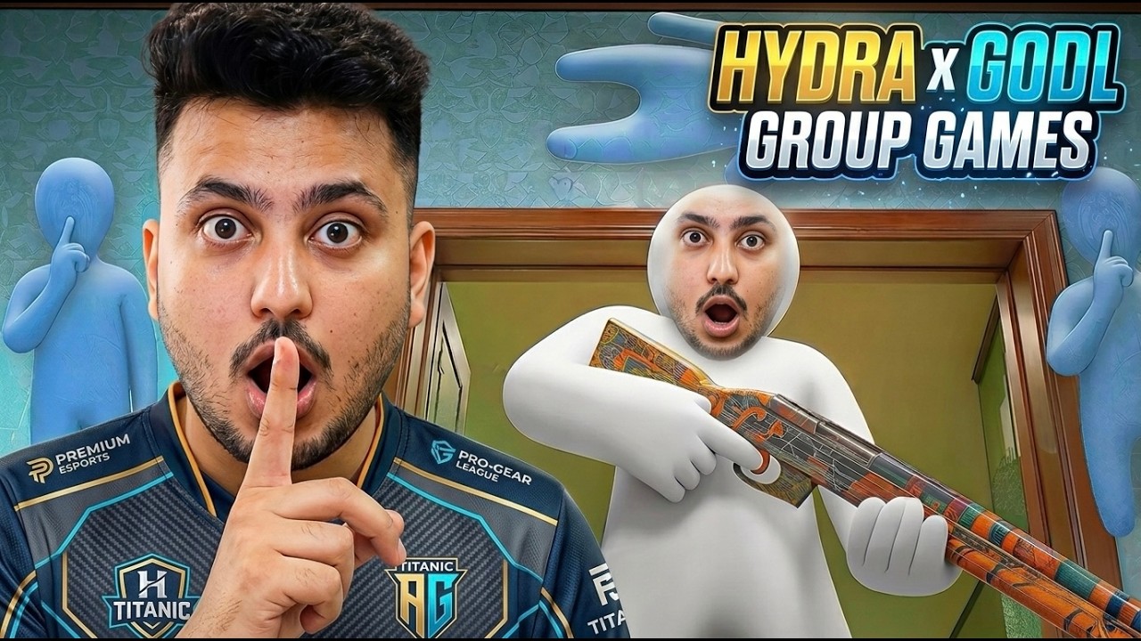 HACKEER BGMI GAMEPLAY! HYDRAxGODL GROUP GAMES AT 9PM!