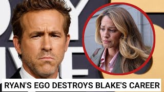 SHOCKING🚨: Ryan Reynolds ego FORCED Blake lively to EXPOSE her finances. $161M LOSS