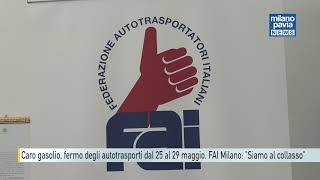 Caro gasolio, Unatras proclama il fermo degli autotrasportatori dal 25 al 29 maggio