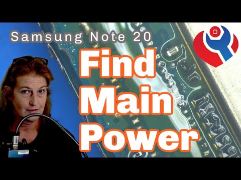 Samsung Note 20 Data Recovery: Find Main Power to Troubleshoot Logic Board
