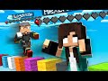 noob Girl tries HALF HEART Minecraft Challenge...