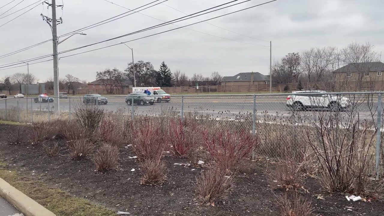 x3 OPP escort Toronto Paramedics