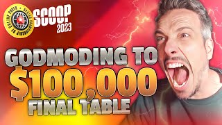 Grinding to the FINAL TABLE 🤑 | SCOOP Highlight | Lex Veldhuis