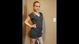 ZANZEA Women's Casual Slim Low Cut Neck Short Sleeve Mini Pants Jumpsuit Romper screenshot 4