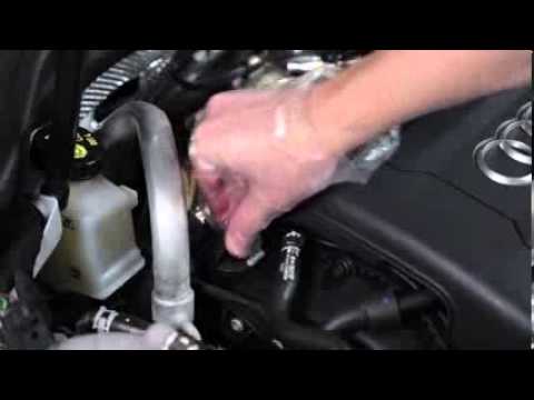 Get to know your Audi    Checking your oil level