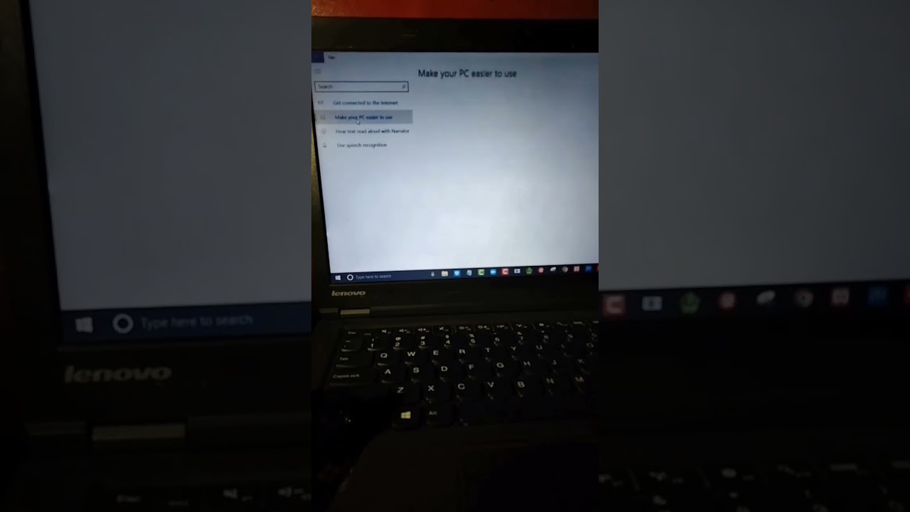 Cara membuka menu "help and support center"  || Get connected to the internet 