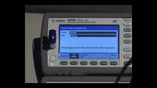 Video - Keysight 53200 Series Frequency Counter Data Logging