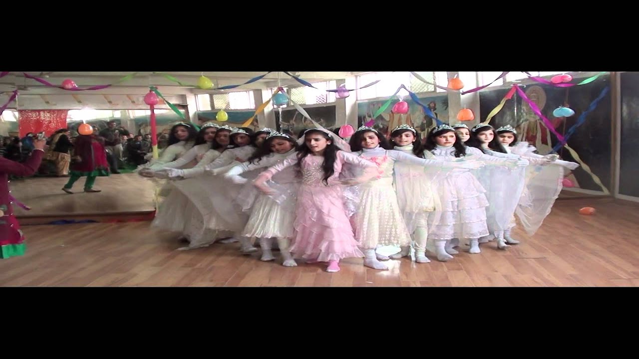 6th Std students performing on I am alive  PWS STUDENTS