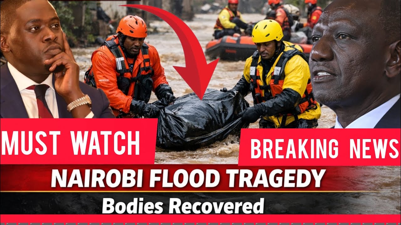 Наводнение в Найроби: ужасающие новости для Руто. Берега реки вышли из берегов. Сегодня в воде, з...