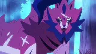 Goh Meet's Zamazenta The Legendary Shield Pokemon | Pokemon Journeys Episode