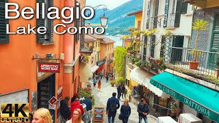 Stunning Bellagio Lake Como Italy Walking Tour | 4k 60fps | Walking Tour of Italy