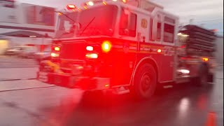(REAL Q2B!) Engine 275 Hauling Ass Down 168th!