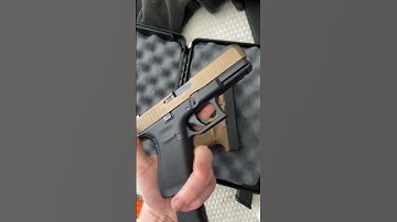 Glock 19 gen 5 with 19x slide🔥🔥 #glock #gun #glocklife #9mm #19x