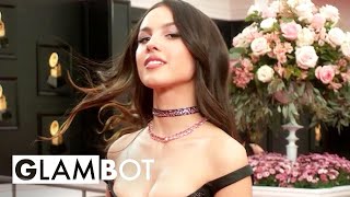 Olivia Rodrigo GLAMBOT: Behind the Scenes at Grammys 2022 | E! Red Carpet & Award Shows