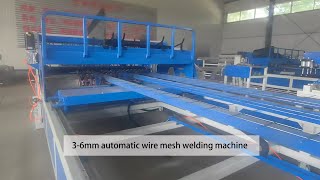 3-6mm high speed automatic wire mesh welding machine provided wire mesh welding machine