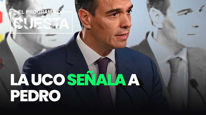 La UCO señala a Sánchez: todas las reuniones y contactos con la trama