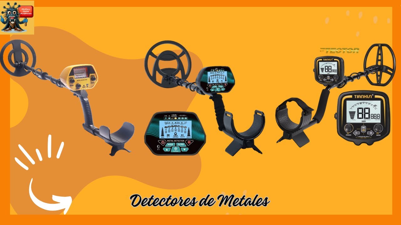 🥇 Los 3 MEJORES Detectores de Metales Buenos y BARATOS de 2025✅Calidad Precio Oro-Playa