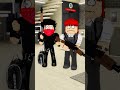 i distracted the bank robbers by dancing💃😼#robloxshorts #roblox