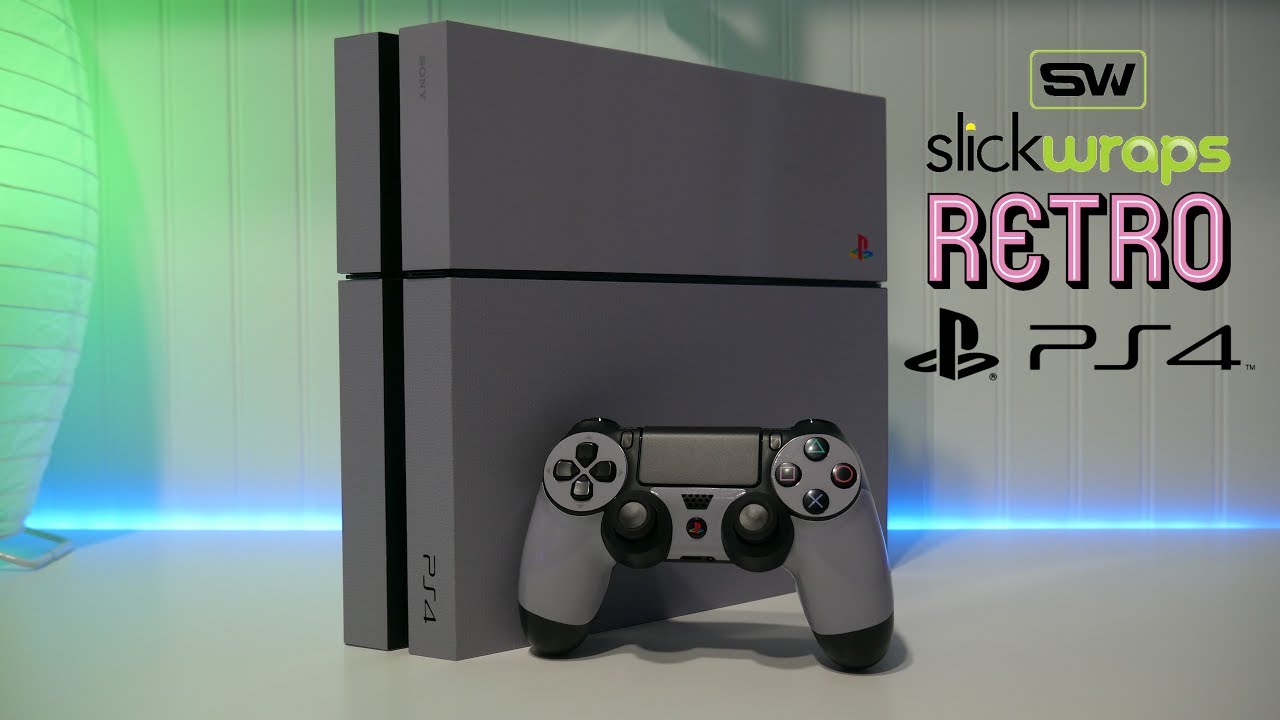 Retro Edition PS4 Slickwraps