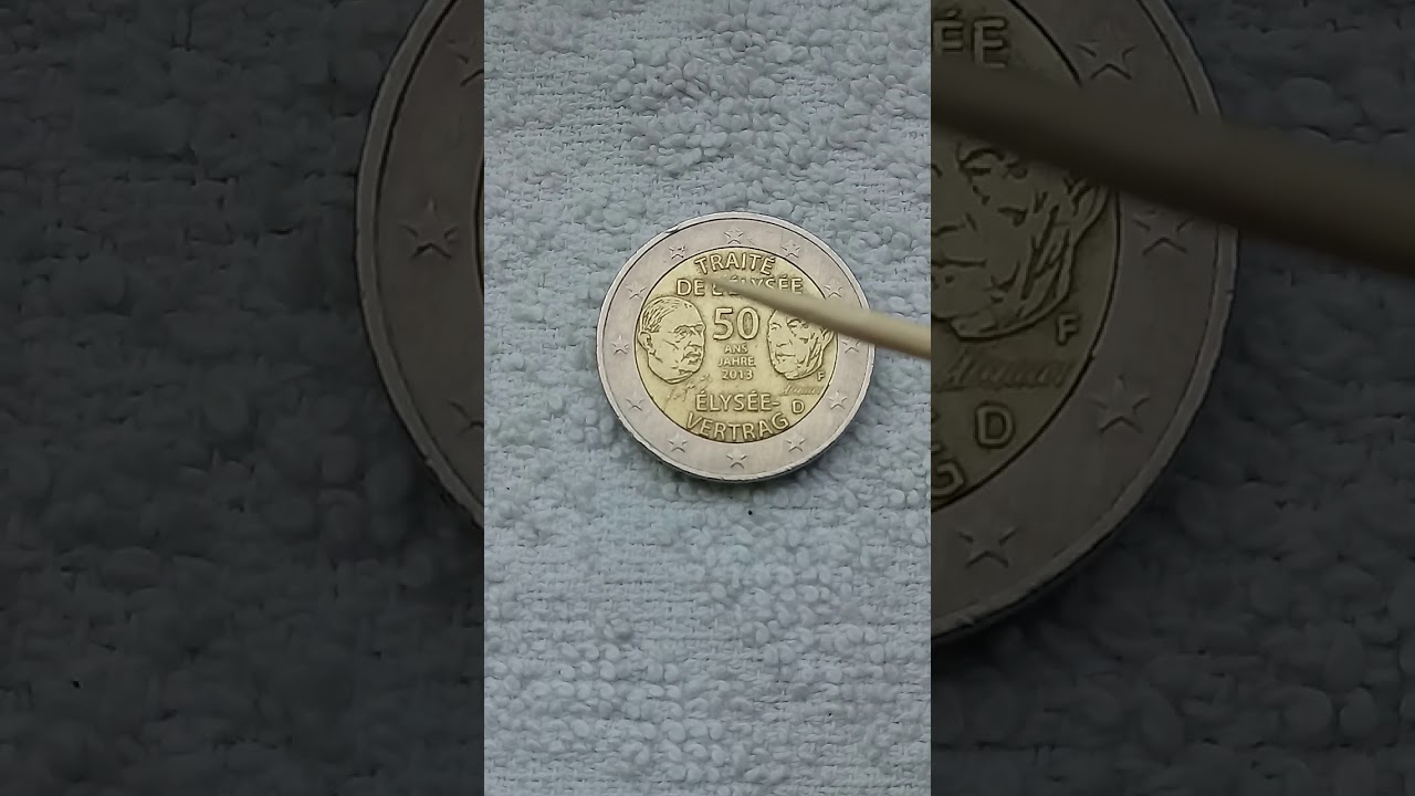 177. 2 € 2013 error - Commemorative FRANCA - TREATMENT OF THE ÉLYSÈE 50 YEARS