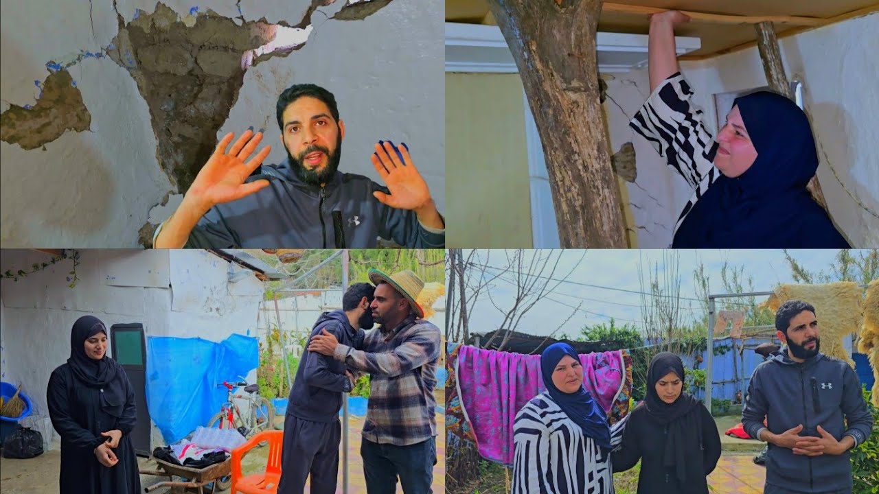 شفنا حالت عبدو وسلمى كتقطع القلب خيفين على ولادهم من تشرد كناشدو القلوب الرحيمة الدار مشات😭