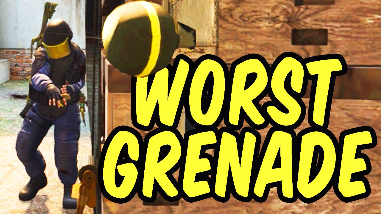 Worst Grenade Ever - CSGO Funny Moments