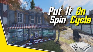 Fallout 76: Abandoned Laundromat CAMP Build