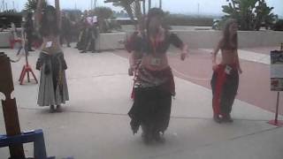Adrian Empire Belly Dancers At Comic Con 2012