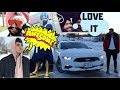 FRIENDS & FAMILY REACT TO MY NEW CAR MUSTANG (SURPRISE)
